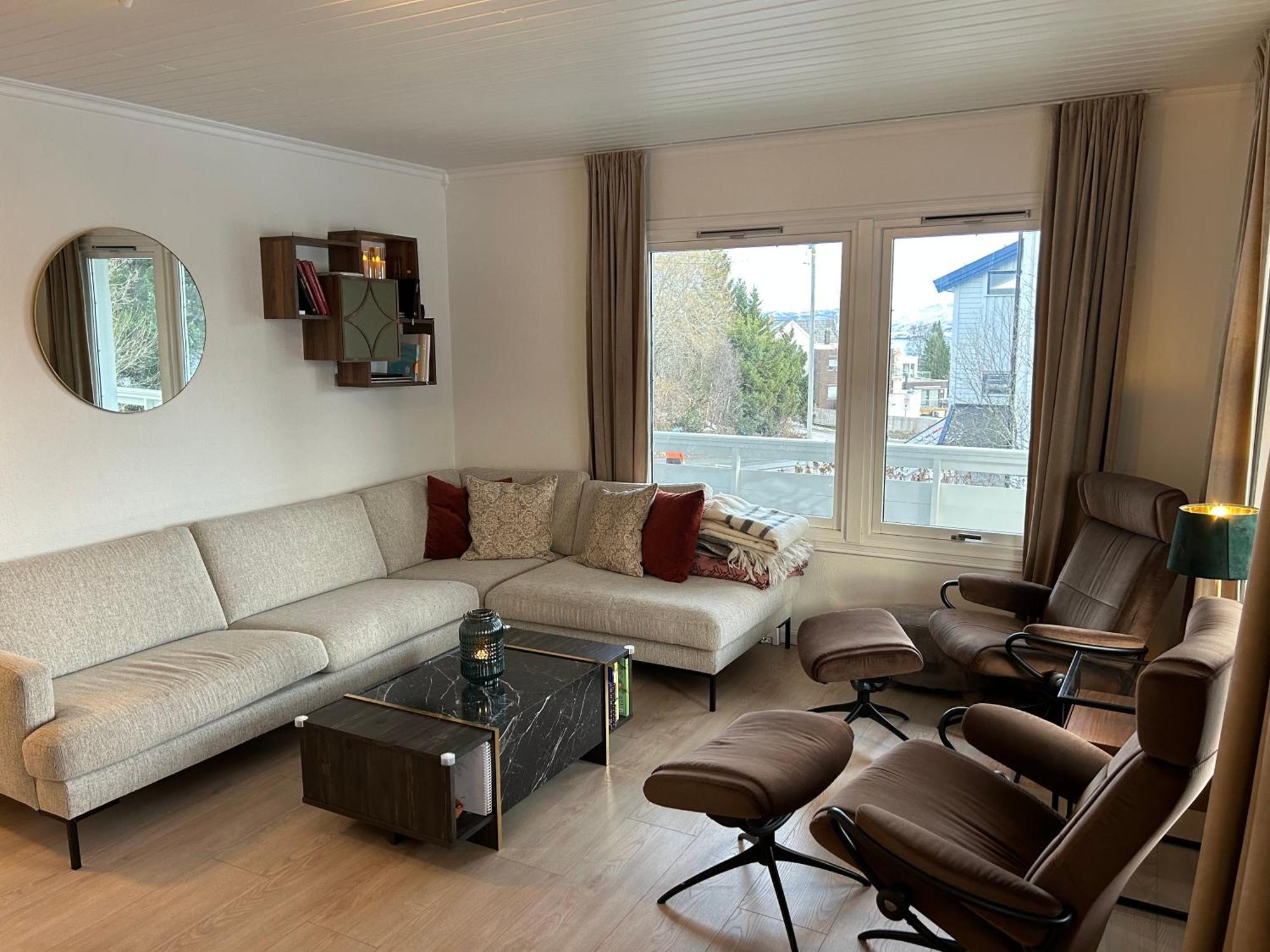 Arctic 3 Room Apartment - Aurora View - Free Parking Tromsø Esterno foto